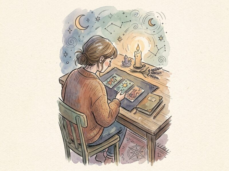 Personal Tarot Reading Tracker – Free Notion aesthetic Tarot Reading Tracker Template